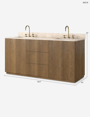 Nola Bath Vanity : Natural / 46