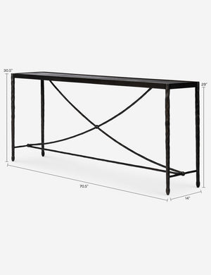 Perlaza Console Table : Bronze