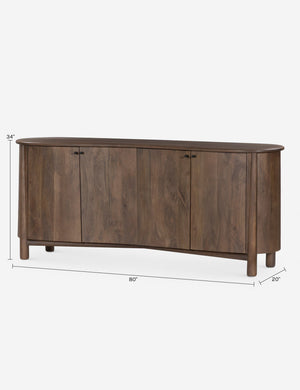 Pryor Sideboard : Brown