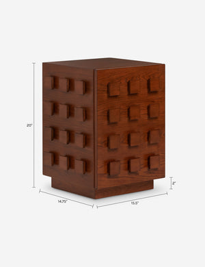 Soren Nightstand by Sarah Sherman Samuel : Pecan