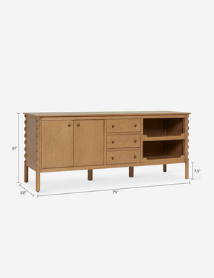 Topia Sideboard by Ginny Macdonald : Black