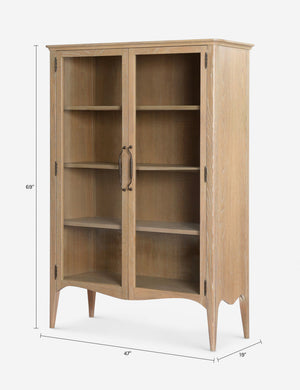 Verily Curio Cabinet : Natural Oak