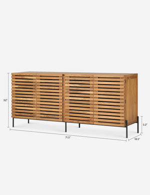 Dressel Outdoor Sideboard : Natural