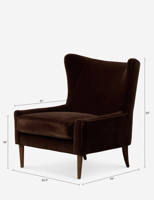 Cardinal Accent Chair : Brown