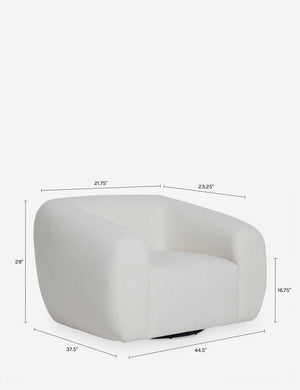 Open Box: Harlowe Swivel Chair