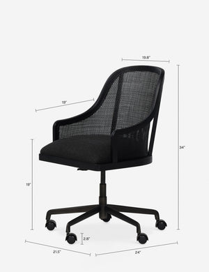 Kendyl Office Chair : Black