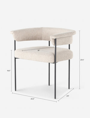 Kyleigh Dining Chair : Natural