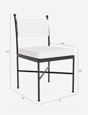 Leni Outdoor Dining Chair : Oat Sunbrella Play