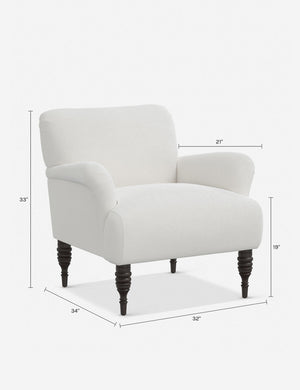 Vyolet Accent Chair : Jade Tapestry