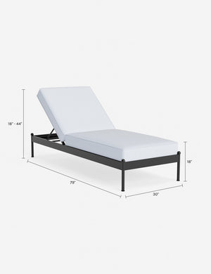 Leni Outdoor Chaise : Oat Sunbrella Play