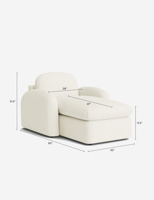 Neve Chaise by Aimee Song : Balsam Classic Velvet