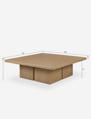 Tanaka Square Coffee Table : Natural