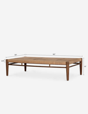 Fenmore Outdoor Coffee Table : Natural