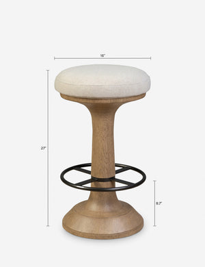 Hinton Counter Stool : Natural