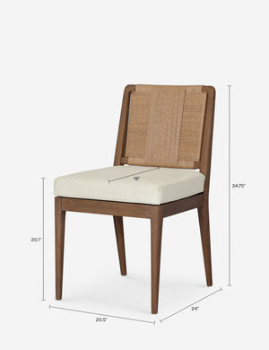 Fenmore Outdoor Dining Chair : Natural