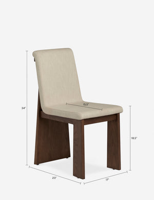 Bosque Dining Chair by Élan Byrd : Sand Performance Weave