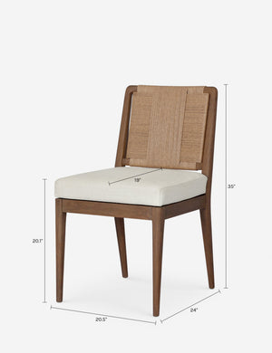 Fenmore Outdoor Dining Chair : Natural