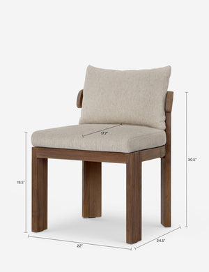 Kade Outdoor Dining Chair : Beige