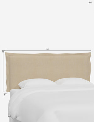 Elara Headboard : Mineral Velvet / Queen