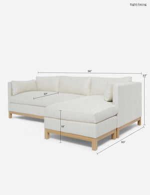 Hollingworth Sectional Sofa by Ginny Macdonald : Cognac / 96