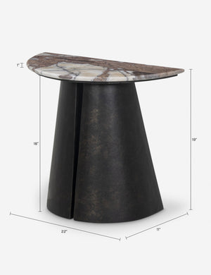 Lillard Side Table : Black