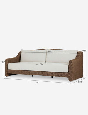 Andrea Outdoor Sofa : Natural