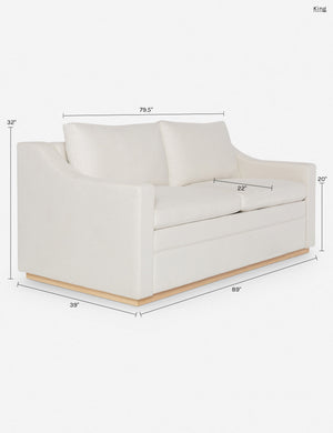 Coniston Sleeper Sofa by Ginny Macdonald : Loden / King