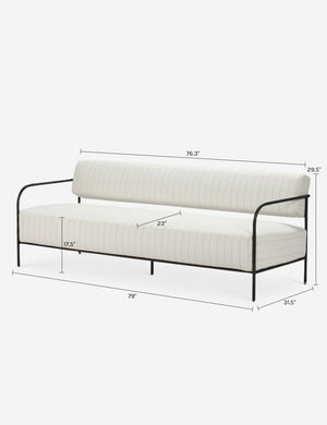 Consuelo Outdoor Sofa : Cream