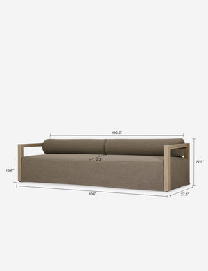 Formosa Outdoor Sofa : Gray