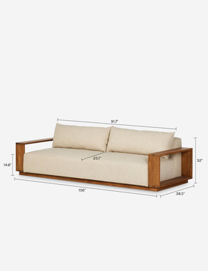 Hanbury Outdoor Sofa : Beige