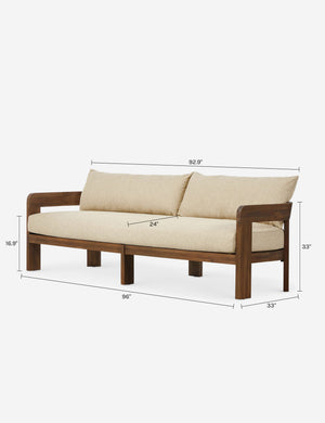 Kade Outdoor Sofa : Beige