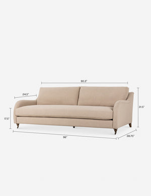 Lynne Sofa by Amber Lewis x Four Hands : Ochre