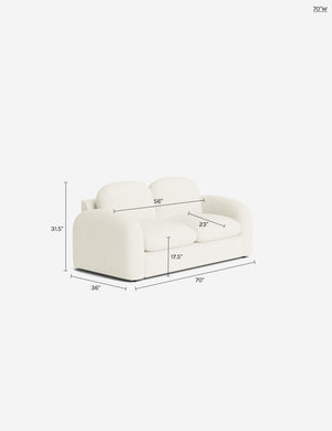 Neve Sofa by Aimee Song : Balsam Classic Velvet / 107