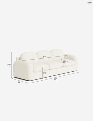 Neve Sofa by Aimee Song : Balsam Classic Velvet / 107
