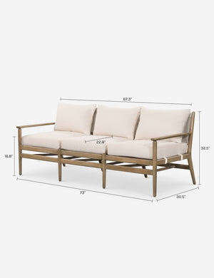 Sanders Outdoor Sofa : Natural