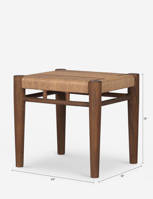 Fenmore Outdoor Stool : Natural