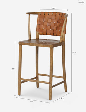 Joyner Bar And Counter Stool : Tobacco / Bar