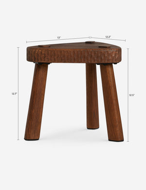 Tappi Stool by Sarah Sherman Samuel : Pecan