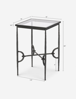 Emersyn Side Table : Black