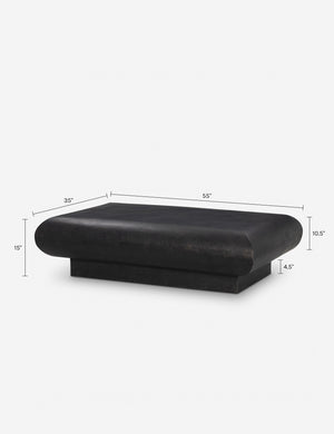 Fairall Outdoor Coffee Table : Bronze