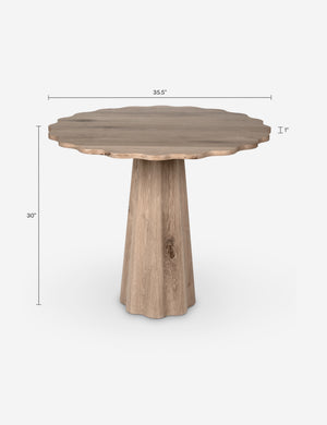 Florence Round Dining Table : Black