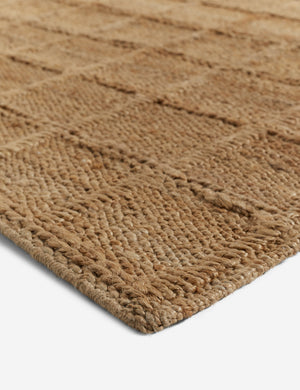 Harper Jute Rug Swatch  by Jake Arnold, Natural