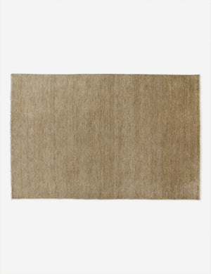 Heritage Hand-Knotted Wool Rug Swatch, Moss Gray