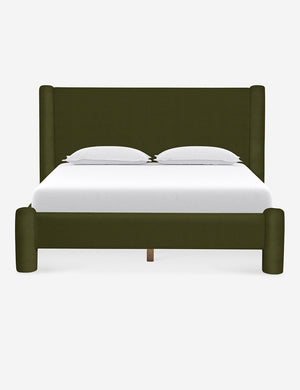 Loden Velvet Hyvaa Bed by Sarah Sherman Samuel