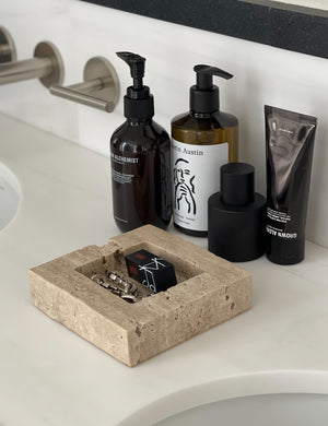 Teo Catchall by Anastasio Home : Travertine
