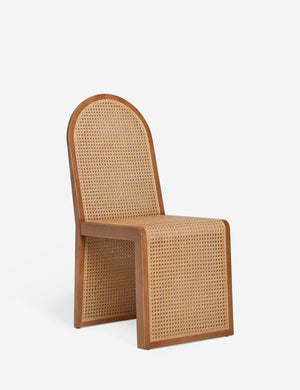 Kapok woven cane sculptural dining chair by Carly Cushnie.