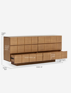 Dimensions on the Lee Dresser