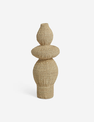 Lilia woven decorative floor vase.