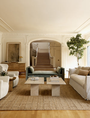 Open Box: Leonel Coffee Table, Cream Marble