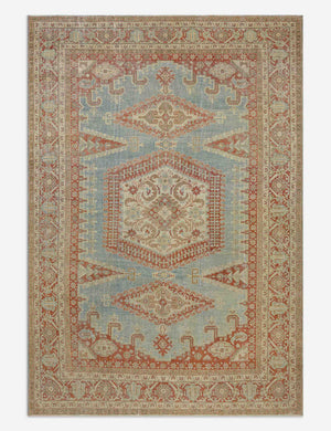 Vintage Turkish Hand-Knotted Wool Rug No. 613, 6'11